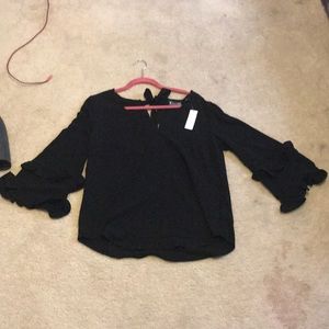 NWT NY&Co design studio ruffle sleeve sz M